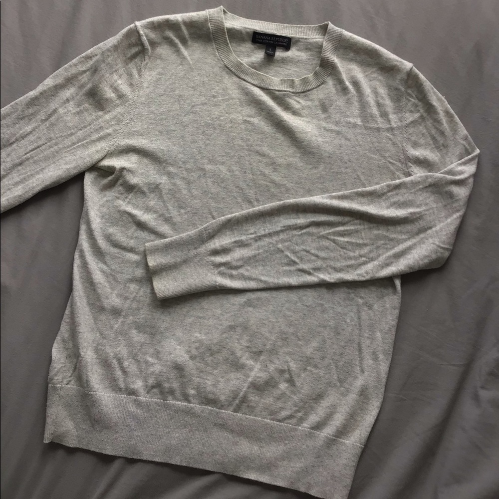BANANA REPUBLIC Cotton Cashmere Sweater